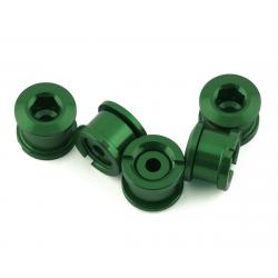 INSIGHT Alloy Chainring Bolts (Green) (Short) - INBO654GRGR