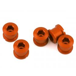 INSIGHT Alloy Chainring Bolts (Orange) (Long) - INBO854OROR