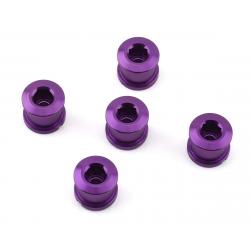 INSIGHT Alloy Chainring Bolts (Purple) (Long) - INBO854PUPU