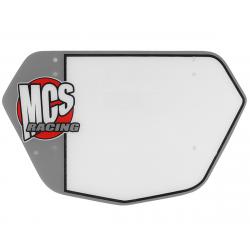 MCS BMX Number Plate (Grey) (Mini) - 4710-010-GY