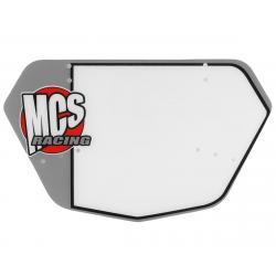 MCS BMX Number Plate (Grey) (Pro) - 4710-020-GY