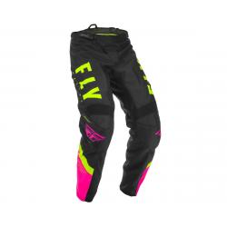 Fly Racing Youth F-16 Pants (Neon Pink/Black/Hi-Vis) (22) - 373-93622