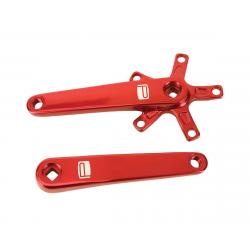 Promax SQ-1 Square Taper JIS Crank Arms (Red) (140mm) - PX-CK13ST140-RD