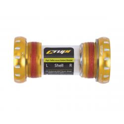 Crupi Precise External Euro Bottom Bracket (Gold) (24mm) - 28133