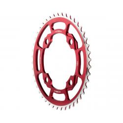 Ciari Corona 4 Bolt Chainring (Red) (44T) - 4717954553846