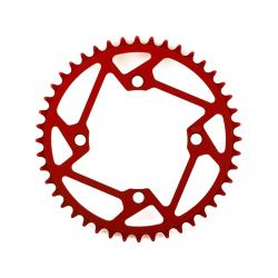Tangent Halo 4-Bolt Chainring (Red) (44T) - 27-2444R