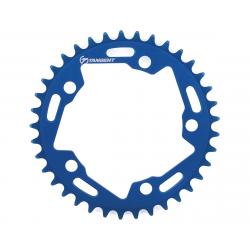 Tangent Halo 5-Bolt Chainring (Blue) (37T) - 27-2537B