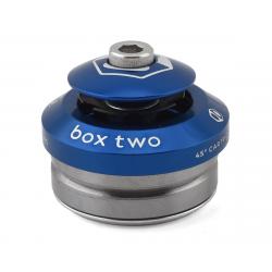 Box Two Sealed Integrated Headset (Blue) (1") - BX-HS16AI001-BL