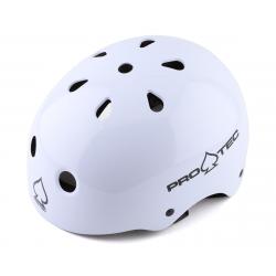 Pro-Tec Classic Skate Helmet (Gloss White) (M) - 121230204