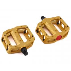 S&M 101 Pedals (Gold) (Pair) (9/16") - 06-PED-LGD