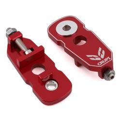 Crupi Solo Chain Tensioners (Red) (Pair) (3/8" (10mm)) - 80002_C