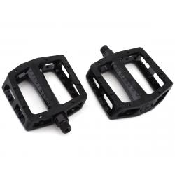 Fit Bike Co Alloy Unsealed Pedals (Black) (9/16") - 32-PED-MACLA-BLK