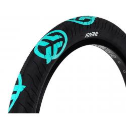 Federal Bikes Command LP Tire (Black/Teal Logos) (20" / 406 ISO) (2.4") - 31-FE120A3