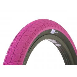 Sunday Current V2 BMX Tire (Hot Pink/Black) (20" / 406 ISO) (2.4") - SBT-806-PNKBK