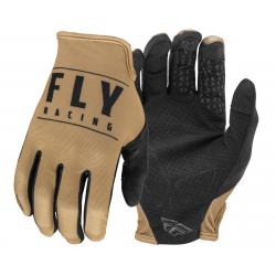 Fly Racing Media Gloves (Khaki/Black) (S) - 350-11708