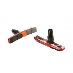 Box One V-Brake Pads (Red) (70mm) (1 Pair) - BX-BP1300PRO-RD
