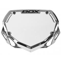 Box Two Number Plate (Chrome) (S) - BX-NP16CHRSM-SL