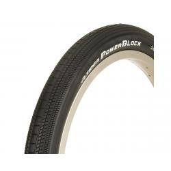 Tioga PowerBlock BMX Tire (Black) (24" / 507 ISO) (1.6") (Wire Bead) - R9ZA1044