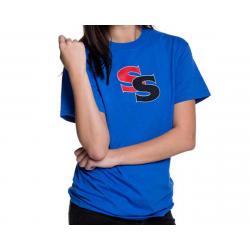 SSquared Logo T-Shirt (Blue) (Youth) (Youth L) - AP-ST15YLLO-BL