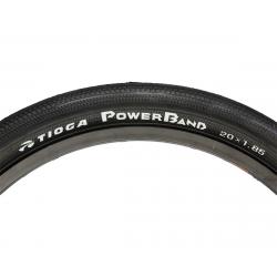 Tioga Power Band Tire (Black) (20" / 406 ISO) (1.85") (Wire) - BCIR0909