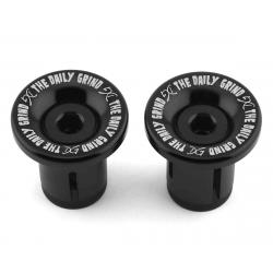 Daily Grind Bar Ends (Black) (Pair) - BE50000