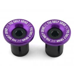 Daily Grind Bar Ends (Purple) (Pair) - BE50004