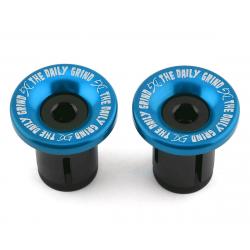 Daily Grind Bar Ends (Blue) (Pair) - BE50005