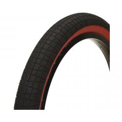 Mission Fleet Tire (Black/Red) (20" / 406 ISO) (2.4") - MN6701RED