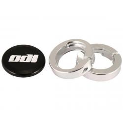 ODI Lock Jaw Clamps w/ Snap Caps (Silver) (Set of 4) - D70LJS
