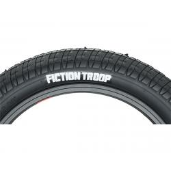 Fiction Troop Tire (Black) (18" / 355 ISO) (2.3") - S2815