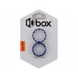 Box One Stem Spacer Kit (Blue) (5) (1-1/8") - BX-SS13118KT-BL