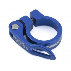 INSIGHT Quick Release Seat Post Clamp (Blue) (31.8mm) - INQSC318BLBL