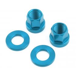 The Shadow Conspiracy Featherweight Alloy Axle Nuts (Blue) (14mm) - 104-06325_14