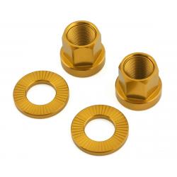 The Shadow Conspiracy Featherweight Alloy Axle Nuts (Gold) (14mm) - 108-06325_14