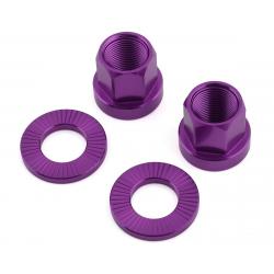 The Shadow Conspiracy Featherweight Alloy Axle Nuts (Purple) (14mm) - 126-06325_14