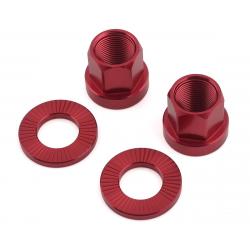 The Shadow Conspiracy Featherweight Alloy Axle Nuts (Red) (14mm) - 139-06325_14