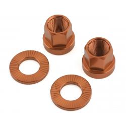 The Shadow Conspiracy Featherweight Alloy Axle Nuts (Copper) (14mm) - 148-06325_14