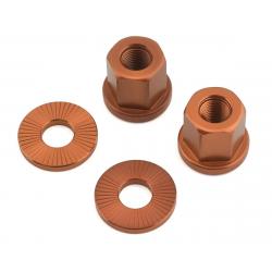 The Shadow Conspiracy Featherweight Alloy Axle Nuts (Copper) (3/8") - 148-06325_3/8