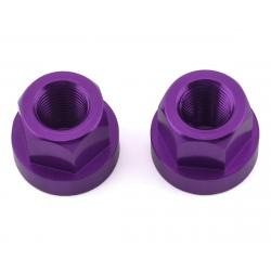 TNT Hub Axle Nuts (Purple) (2) (3/8") - 3050-010-PP