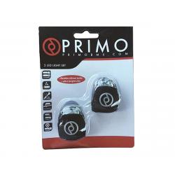 Primo Combo Light Set (Front and Rear) (Black) - 85-PR100