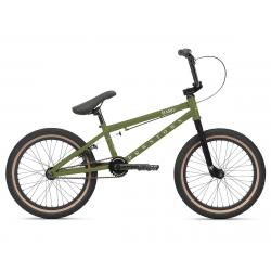 Haro Bikes 2021 Downtown 18" Kids Bike (18" Toptube) (Matte Army Green) - H-21302
