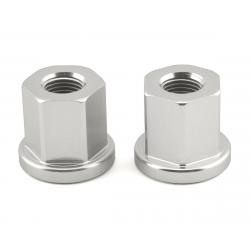 Mission Alloy Axle Nuts (Silver) (3/8") - MN7405SIL