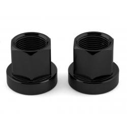 Mission Alloy Axle Nuts (Black) (14mm) - MN7452BLK