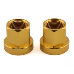 Mission Alloy Axle Nuts (Gold) (14mm) - MN7452GLD