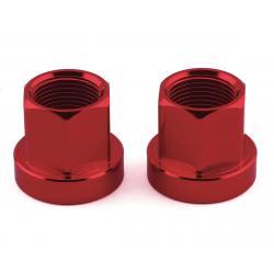 Mission Alloy Axle Nuts (Red) (14mm) - MN7452RED
