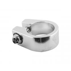Black Ops Alloy Seat Post Clamp (Silver) (25.4mm) - SP406SLH