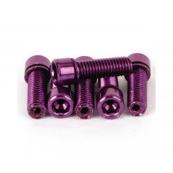 Mission Hollow Stem Bolt Kit (Purple) (8 x 1.25mm) - MN2410PUR