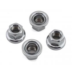 MCS Spinner Hub Axle Nuts Chrome (3/8") (10mm) (Set of 4) - 3010-020-CH