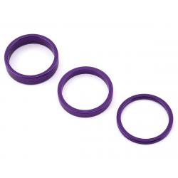 Rant Stack Em Headset Spacer Kit (90s Purple) (1-1/8") - 415-18148