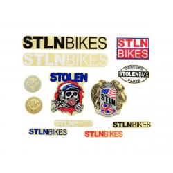 Stolen Sticker Pack: 12-piece, Assorted - S900